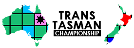 Trans Tasman map logo